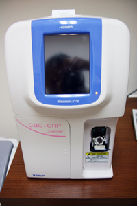 自動血球計数CRP測定装置